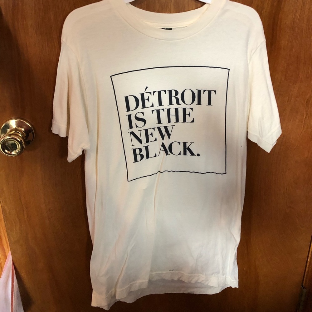 Detroit is the new black shirt
